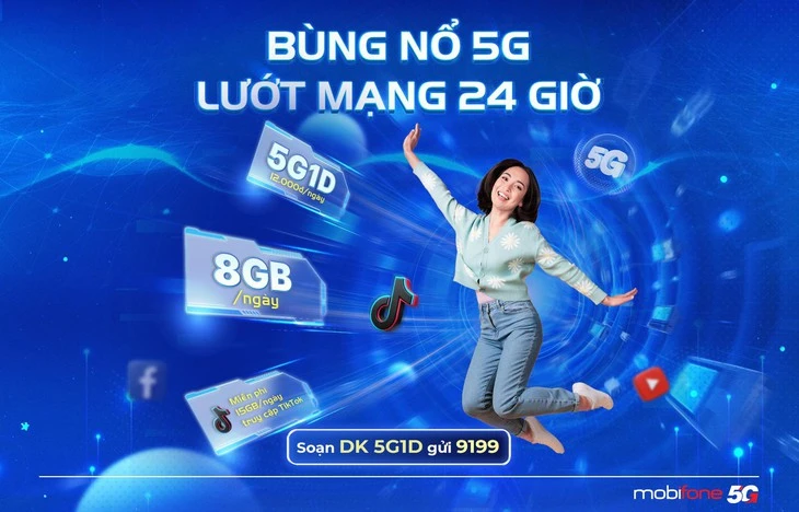 5G1D: Kết nối siêu tốc - Linh hoạt từng phút, tiết kiệm mỗi ngày