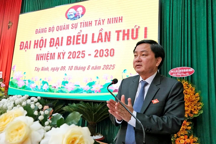 Ông Nguyễn Văn Quyết giữ chức bí thư Đảng ủy quân sự tỉnh Tây Ninh nhiệm kỳ 2025-2030