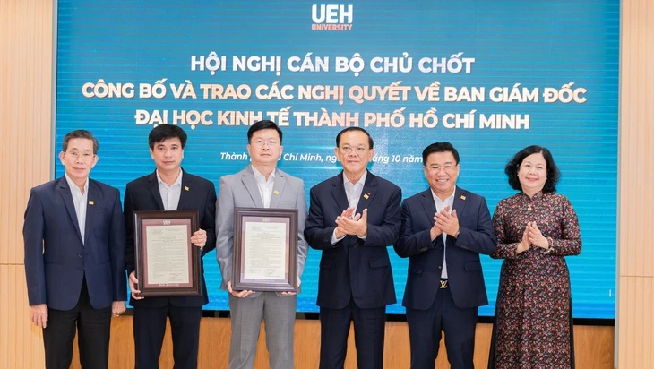 PGS.TS Bùi Quang Hùng phụ trách điều hành Đại học Kinh tế TP.HCM