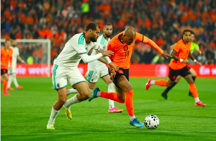 Tuyển Hà Lan để Algeria chọc thủng lưới trong trận giao hữu trước World Cup 2026