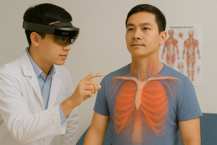 Công nghệ VR/AR giúp bác sĩ nhìn 'xuyên thấu' người bệnh