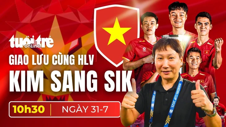 HLV Kim Sang Sik bắt đầu trả lời phỏng vấn Tuổi Trẻ Online