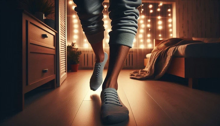 Mắc hội chứng chân không yên, nhiều người chỉ muốn đi khi đến giờ ngủ