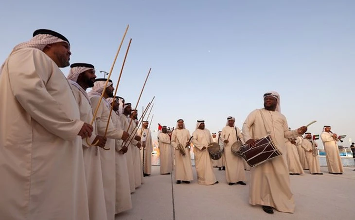 Múa hất tóc Al-Ayyala đón Tổng thống Trump là di sản văn hóa phi vật thể nổi bật ở UAE