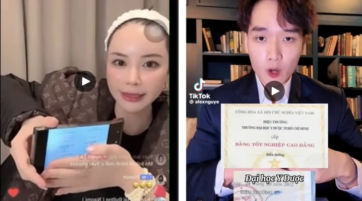 Xác minh vụ nghi dùng bằng tốt nghiệp giả quảng cáo làm đẹp trái phép