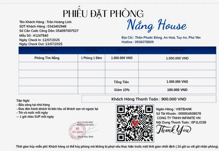 Rộ tình trạng giả mạo fanpage khách sạn để lừa đảo, có cả con dấu của Sở Du lịch