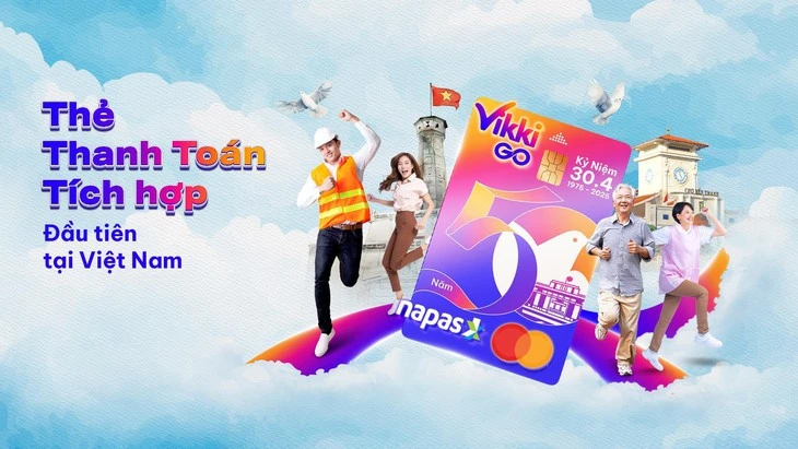 Hoàn tới 50% cho chủ thẻ Thanh toán tích hợp VikkiGO