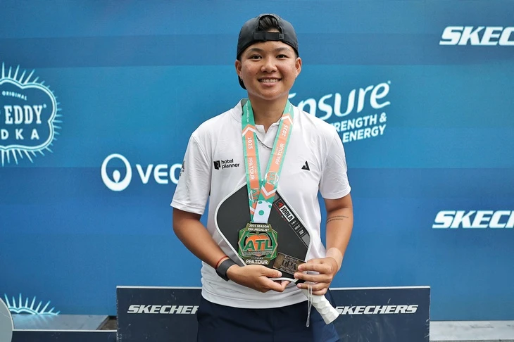 Pickleball Việt Nam có tay vợt nữ leo lên hạng 7 châu Á