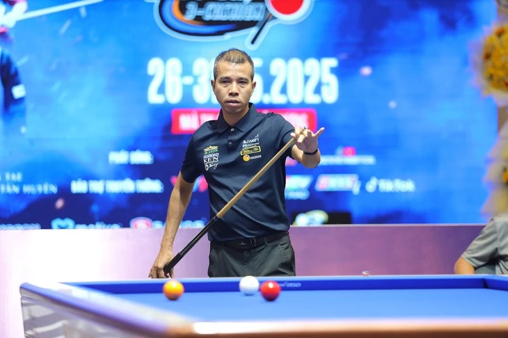 Toàn bộ cơ thủ nước ngoài bị loại tại Giải billiards SCTV Cup 2025