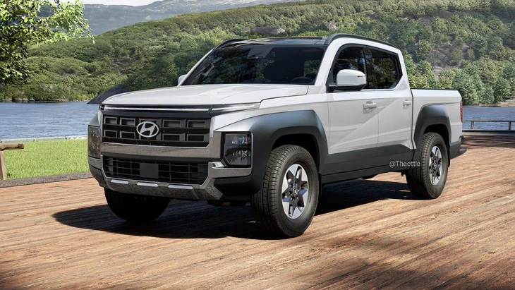 Hyundai sẽ có bán tải đấu Ford Ranger, khác mẫu Santa Cruz đang chỉ bán ở Mỹ