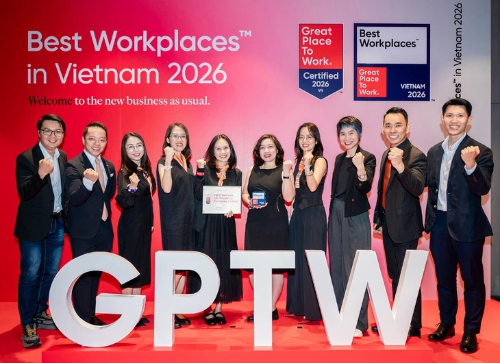 FWD Việt Nam được trao tặng giải thưởng Best Workplaces in Vietnam 2026