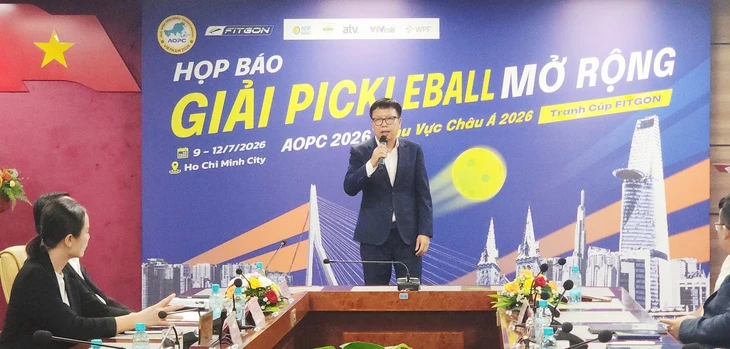 Tiền thưởng 'khủng' ở giải pickleball do AFP tổ chức tại TP.HCM