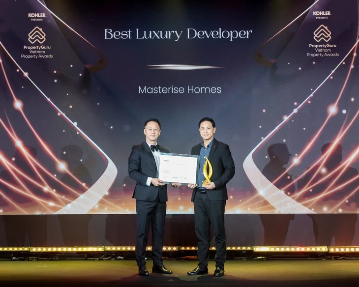 Masterise Homes thắng 2 giải 'Luxury' tại PropertyGuru Vietnam Property Awards 2025