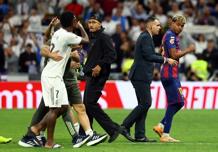 Cầu thủ Real Madrid và Barcelona suýt đánh nhau, phát ngôn của Yamal là 'ngòi nổ'