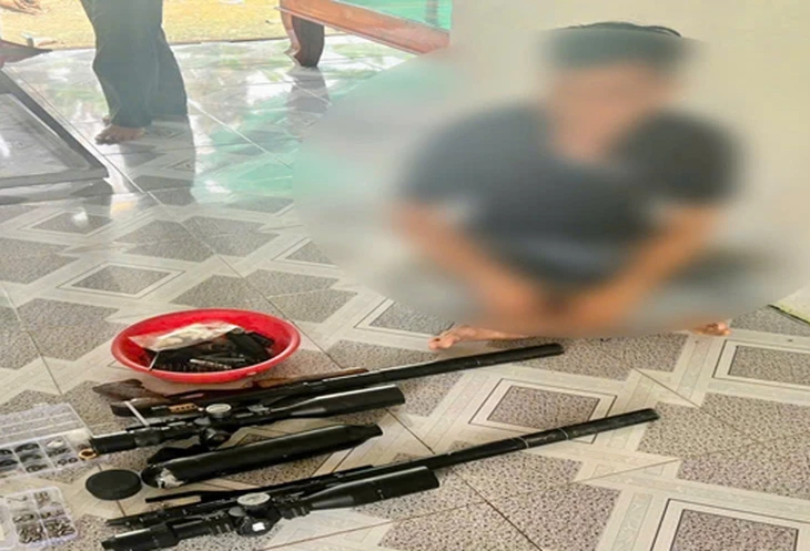 Phát hiện 2 vụ rao bán súng hơi trên mạng xã hội