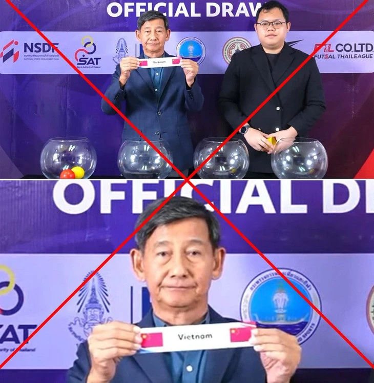 VFF yêu cầu làm rõ sự cố nhầm cờ Việt Nam khi bốc thăm Giải futsal U19 và U16 Đông Nam Á