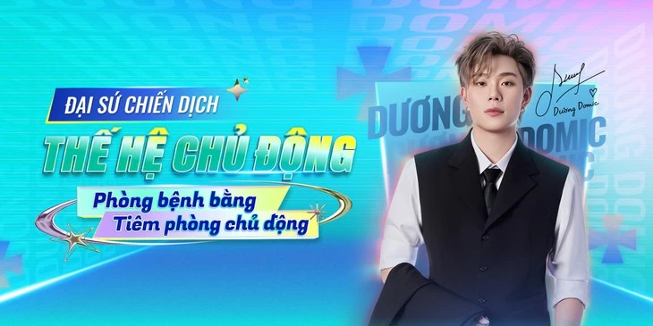 Dương Domic cùng Long Châu ‘kết nối’ Gen Z 'Vì một Việt Nam khỏe mạnh'