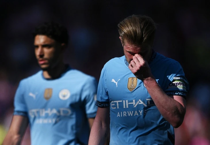 Sút 26 lần, Man City vẫn không thắng nổi đội cuối bảng
