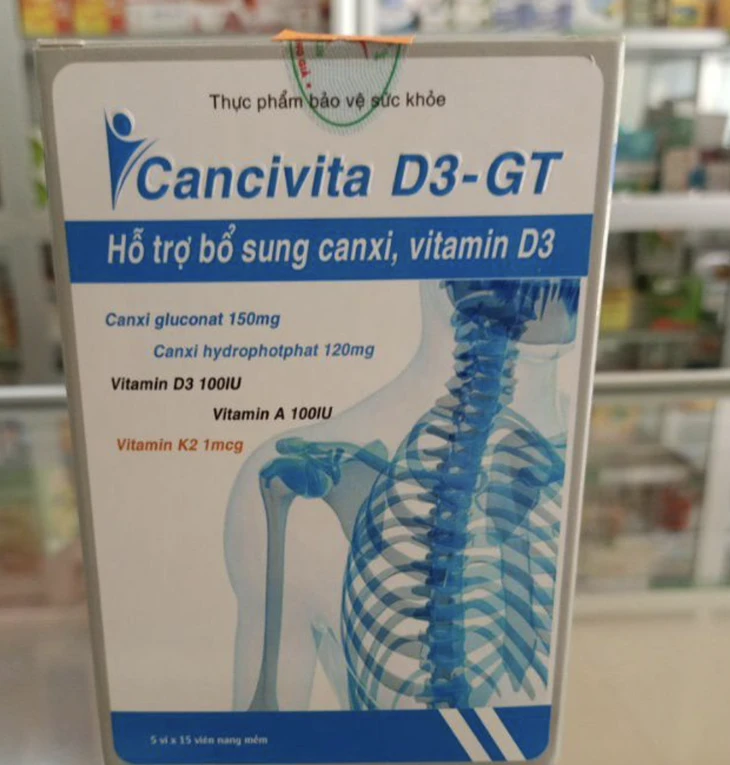 Thu hồi 2 lô thực phẩm chức năng bổ sung canxi, D3 vì ‘công bố một đằng, sản xuất một nẻo’