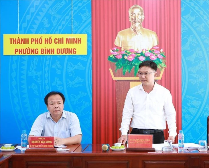 Phường Bình Dương sẵn sàng cho đại hội Đảng bộ đầu tiên sau sáp nhập