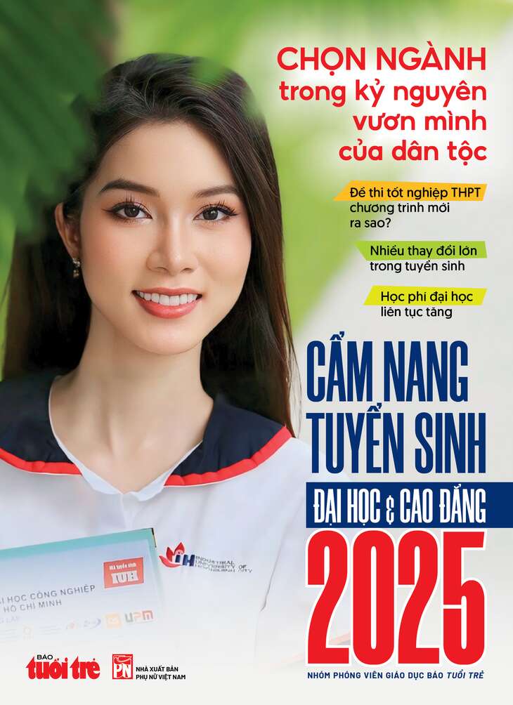 Hôm nay phát hành Cẩm nang tuyển sinh đại học, cao đẳng 2025