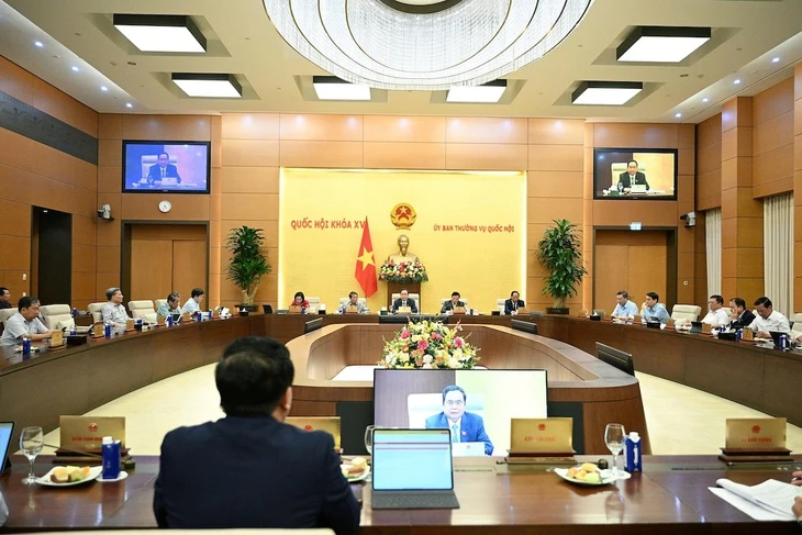 Ủy ban Thường vụ Quốc hội xem xét đề án sáp nhập tỉnh, thông qua các nghị quyết sáp nhập xã