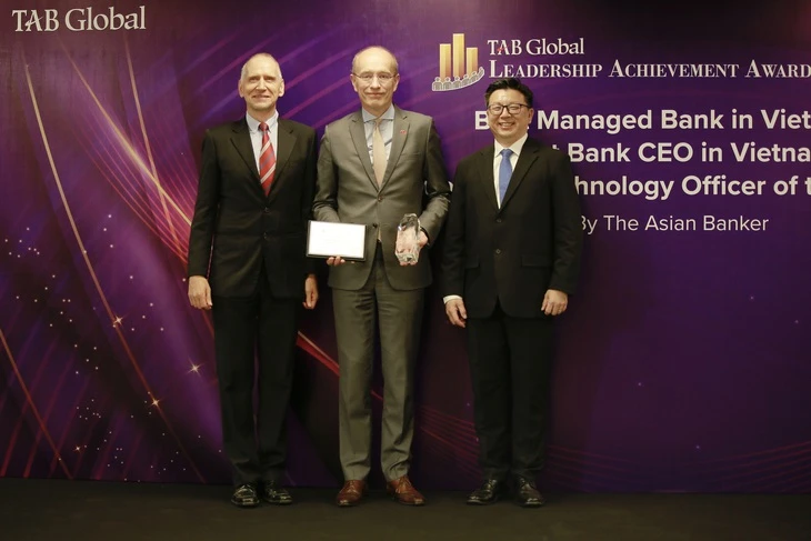 Techcombank được vinh danh 3 giải thưởng xuất sắc từ The Asian Banker