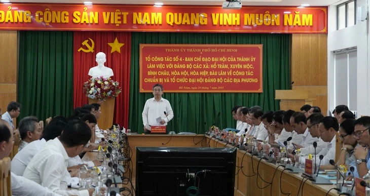 Phó bí thư Thành ủy TP.HCM Nguyễn Phước Lộc: Mục tiêu lớn nhất là phục vụ nhân dân