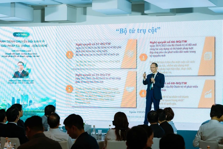 Dư nợ tín dụng xanh còn quá khiêm tốn
