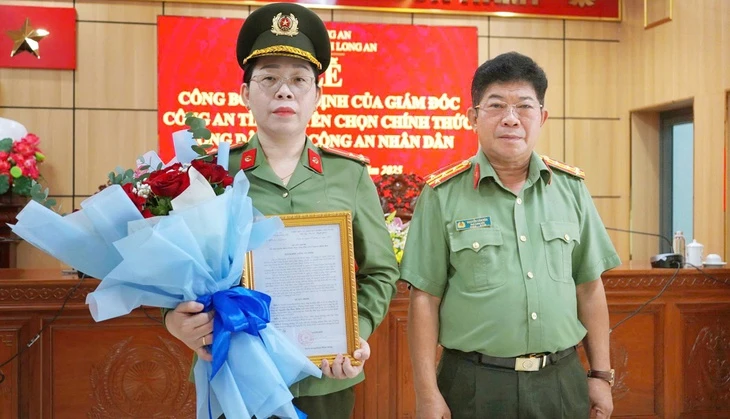 Tuyển dụng em ruột của CSGT hy sinh khi chặn xe buôn ma túy ở Long An vào công an
