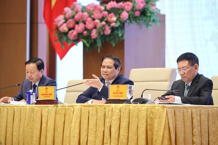Chủ tịch FPT, CMC, Hòa Phát cùng nói về đường sắt cao tốc Bắc - Nam, Thủ tướng nêu quan điểm
