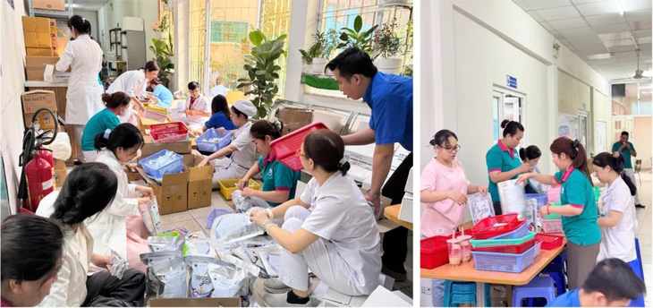 TP.HCM gửi 10.000 túi thuốc đến các tỉnh bị ảnh hưởng của bão, lũ