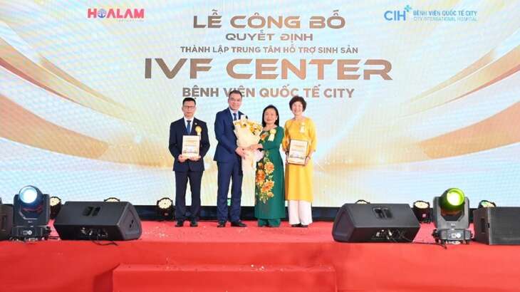 Trung tâm hỗ trợ sinh sản IVF Center đi vào hoạt động