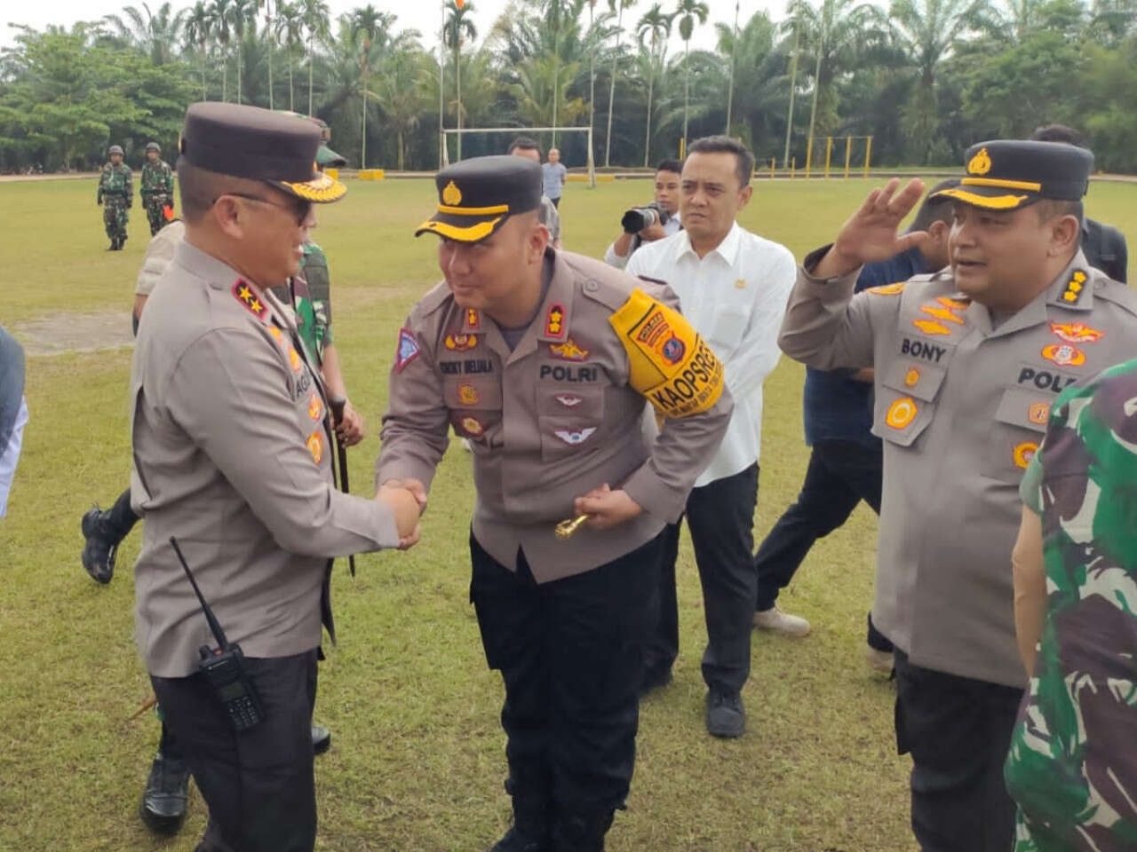 Irjen Agung Tinjau Pemungutan Suara di Simalungun: 12.804 Personel Disiagakan di Sumut