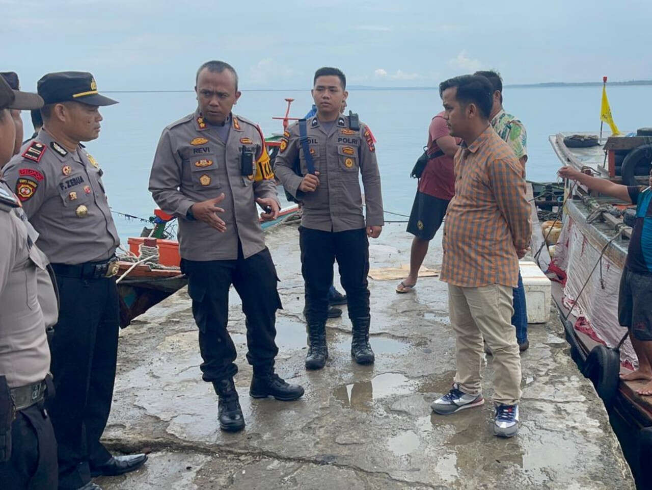 AKBP Revi Nurvelani Pastikan Pemilu 2024 di Nias Kondusif, 7 TPS di Pulau Terluar Mencoblos Sesuai Jadwal