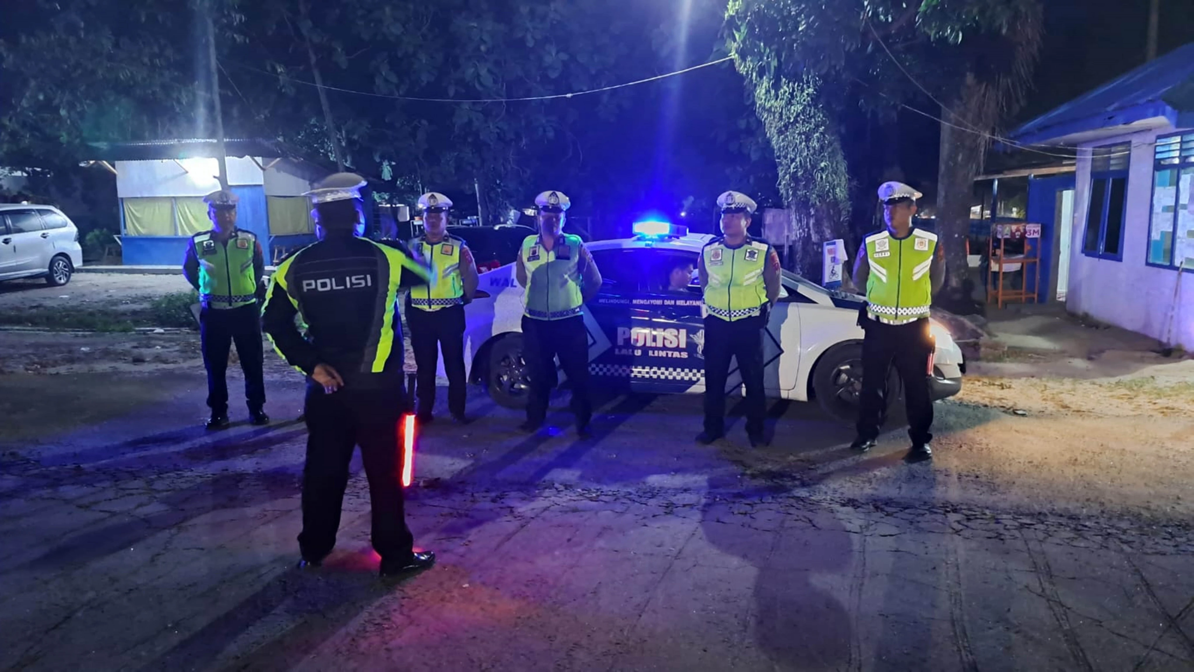 Polres Simalungun Gelar Razia Cegah Balap Liar dan Peredaran Narkoba