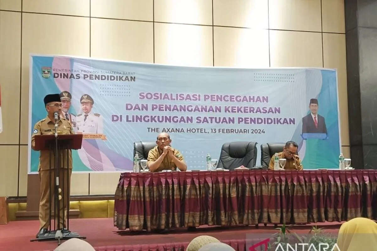 Dinas Pendidikan Sumbar Bentuk Satgas PPK untuk Menangulangi Kekerasan di Tingkat SMA Sederajat