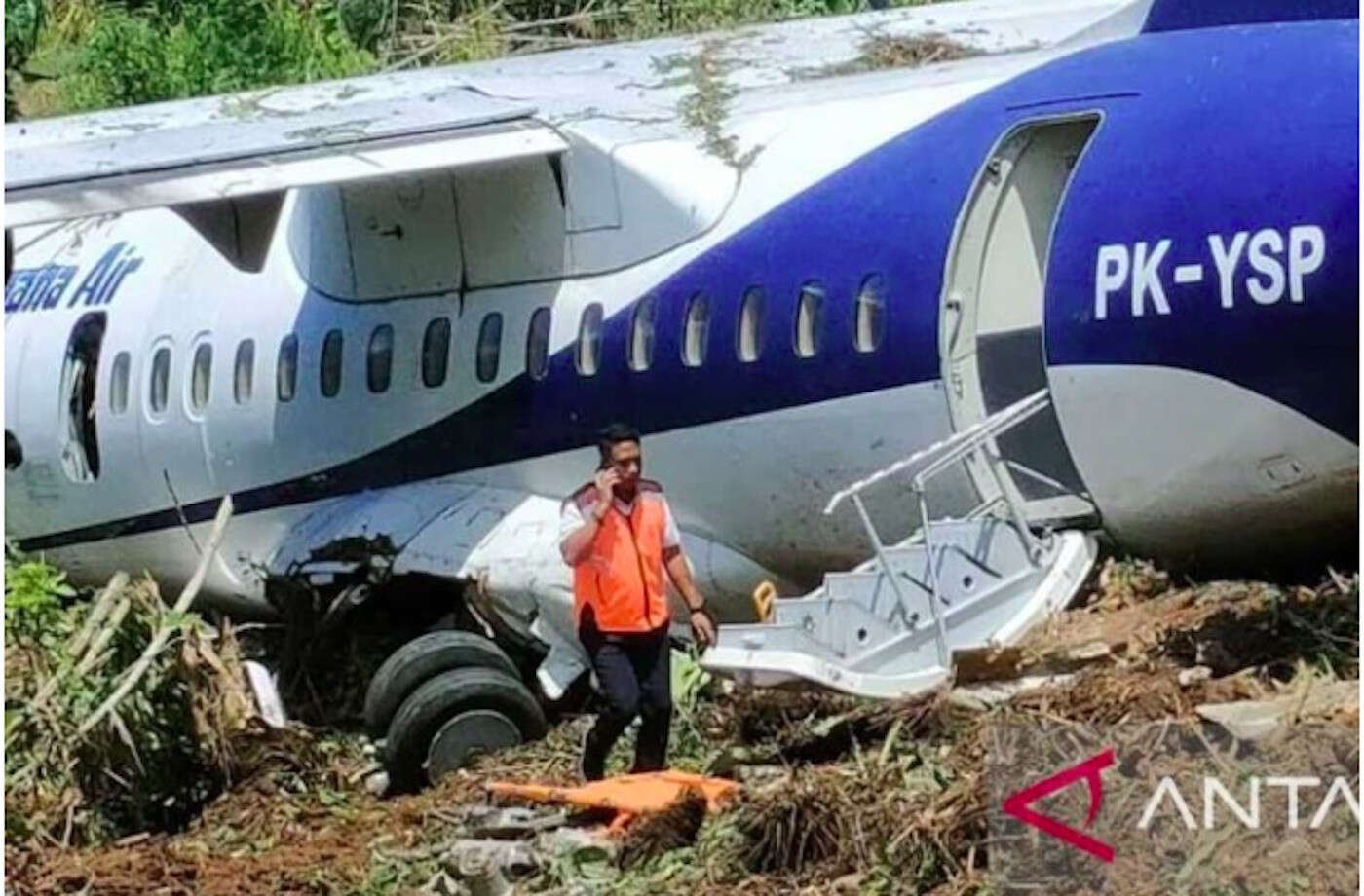 Pesawat Trigana Air Tergelincir di Bandara Kamanap Serui, Begini Kondisi 42 Penumpang