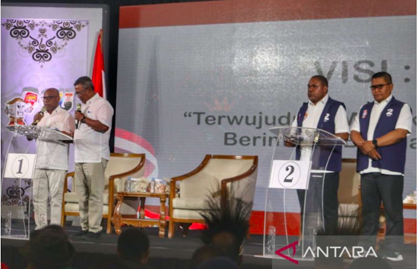 Paslon Bupati-Wakil Bupati Manokwari Paparkan Program Nasionalisme OAP