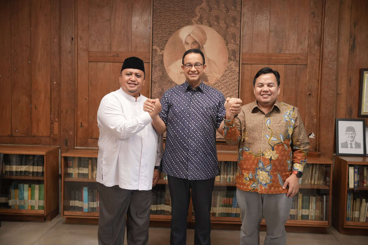 Anies Baswedan Doakan Atang Trisnanto Jadi Wali Kota Bogor