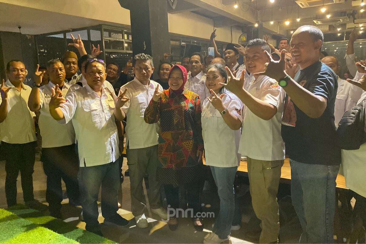 Sukarelawan Prabowo-Gibran Dukung Risma di Pilgub Jatim 2024