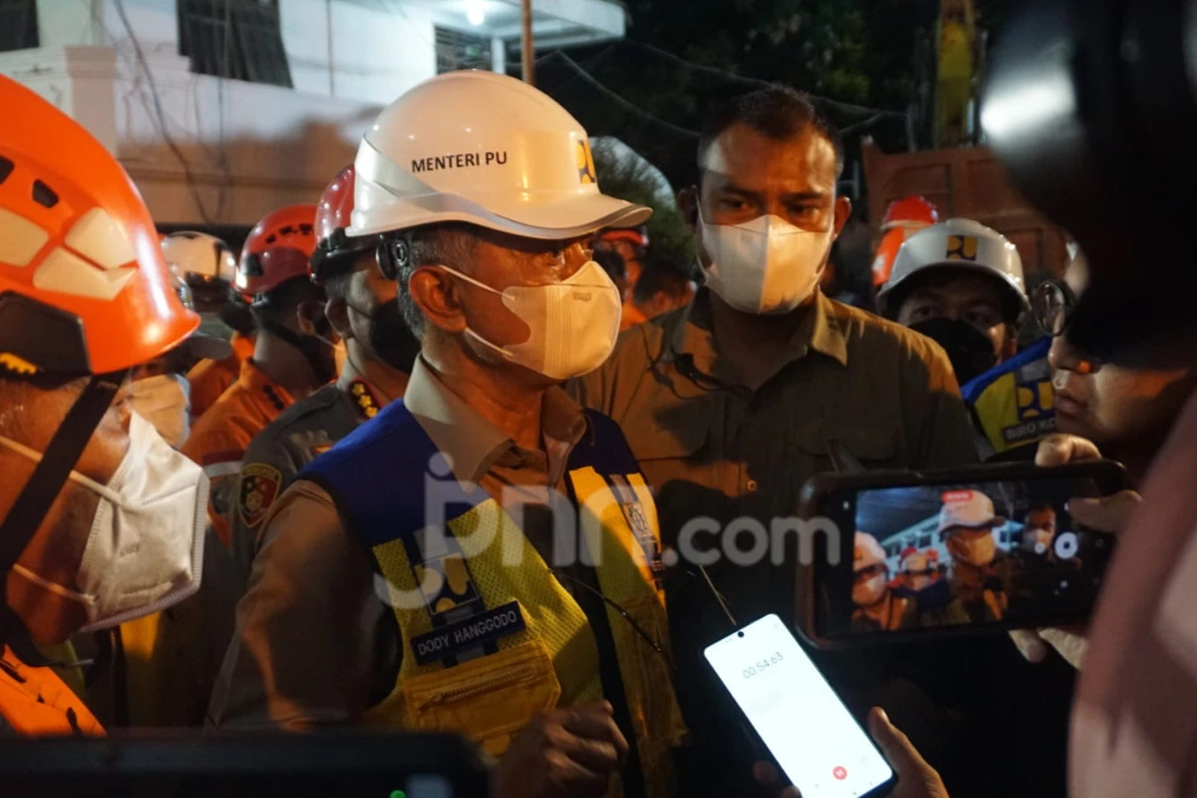 Menteri PU Tak Berani Berkomentar Soal Dugaan Kegagalan Konstruksi Ponpes Al Khoziny