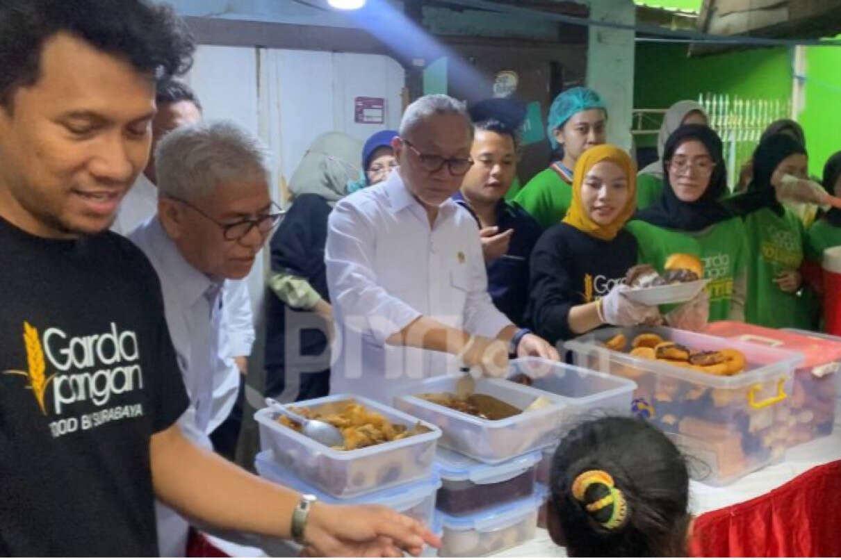 Kurangi Sampah, Zulhas & Garda Pangan Bagikan Makanan Berlebih dari Hotel Restoran