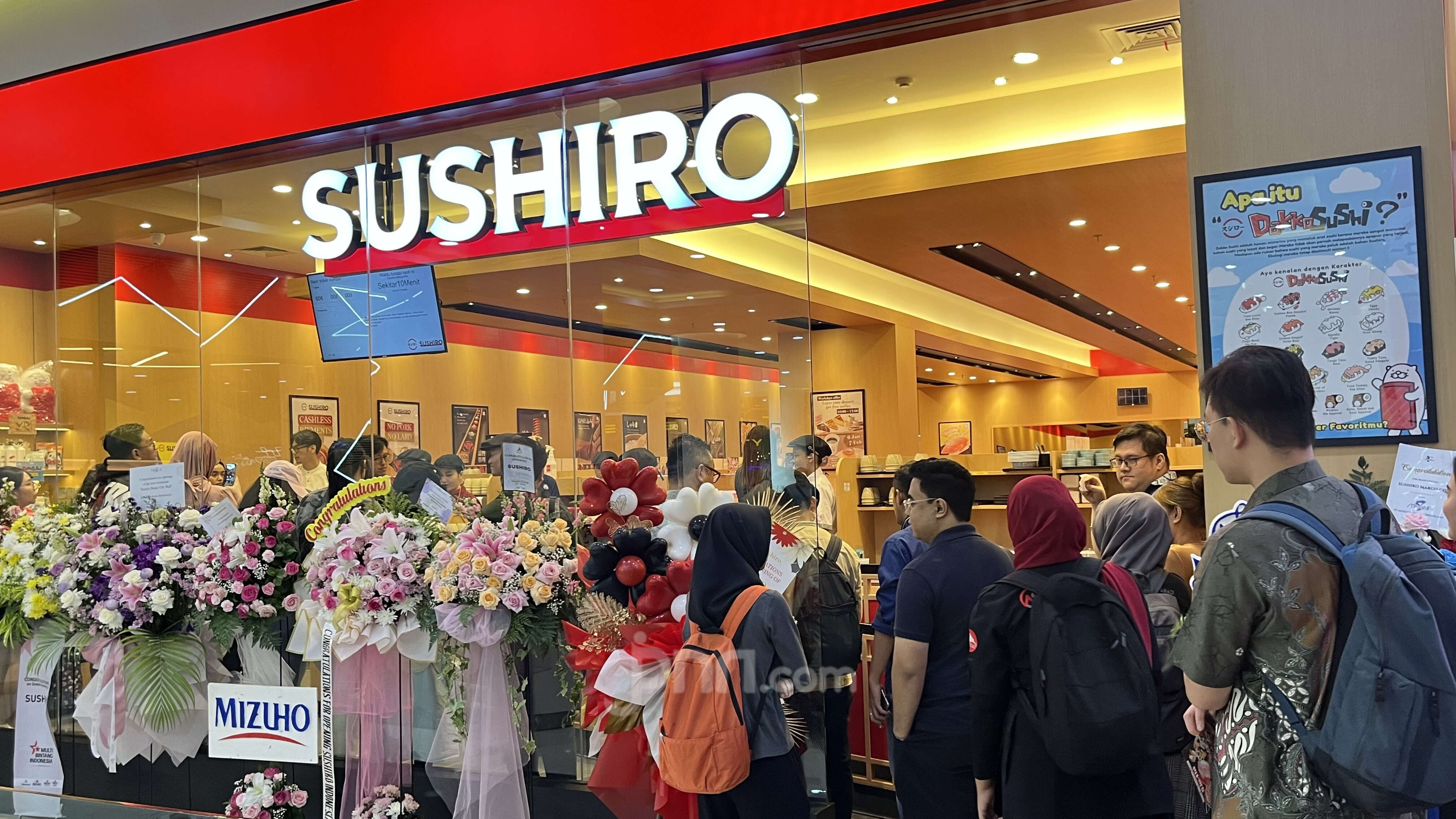 Restoran Conveyor Belt Sushi dengan Penjualan Nomor 1 di Jepang, Buka Cabang Pertama di Jawa Barat