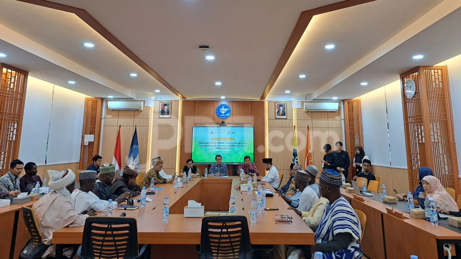 Puluhan Petugas Amil Zakat dari Afrika Ikuti Pelatihan Baznas RI di IPB University