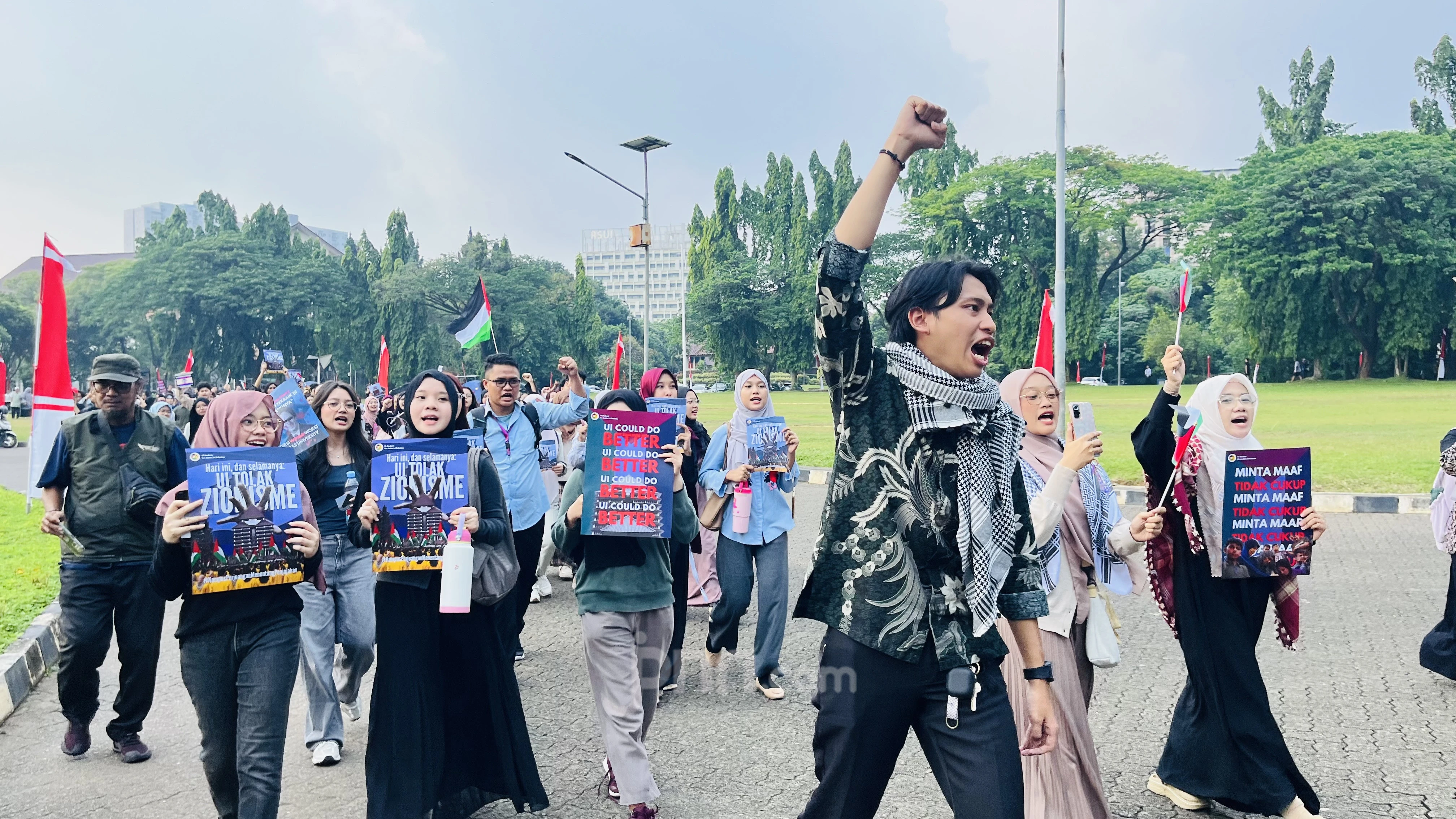 Berikut Ini Sejumlah Tuntutan Mahasiswa di Aksi Unjuk Rasa Penolakan Peter Berkowitz