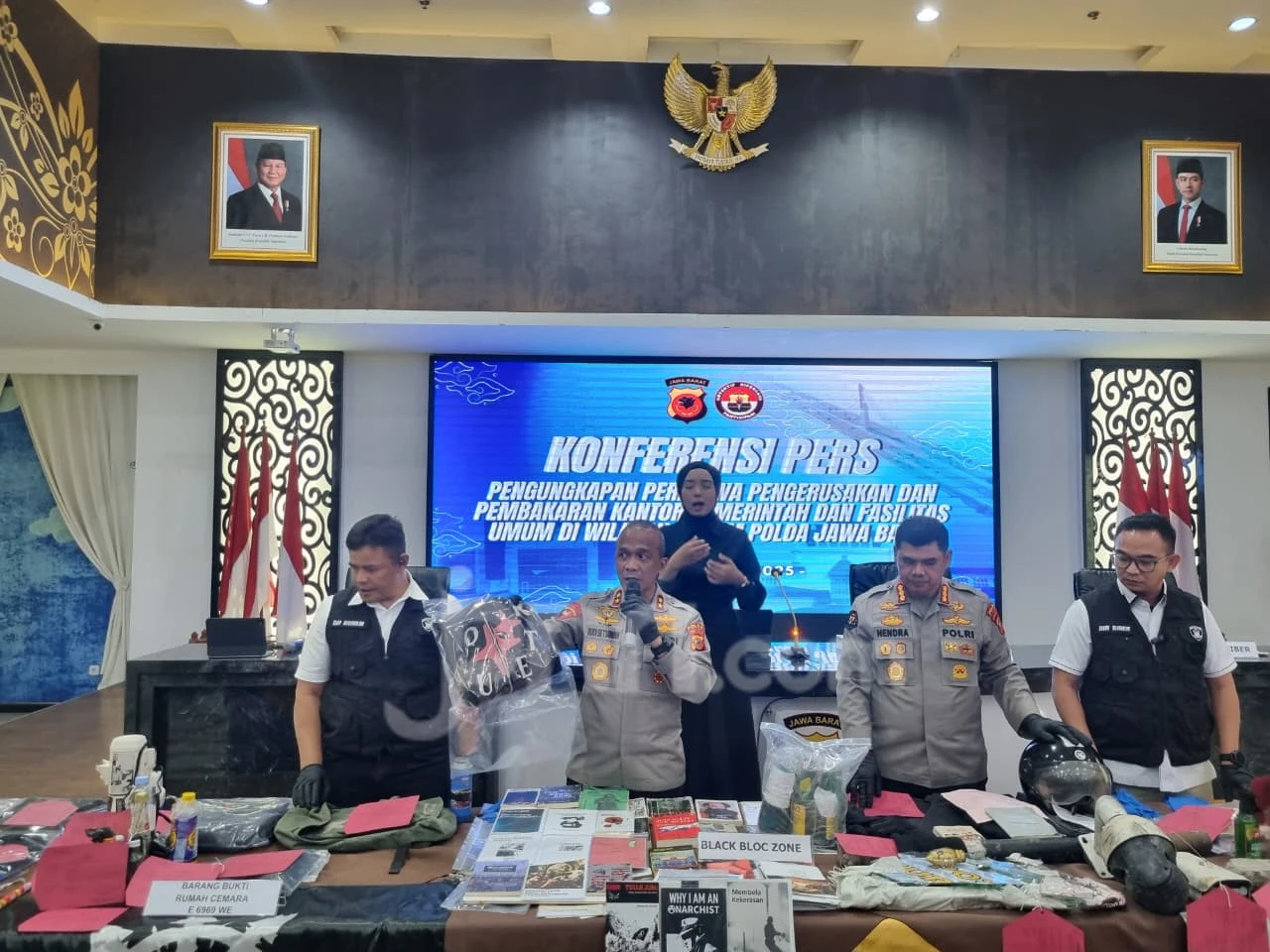 Polisi Sebut Ada Jaringan Internasional Mendanai Aksi Anarkistis di Bandung
