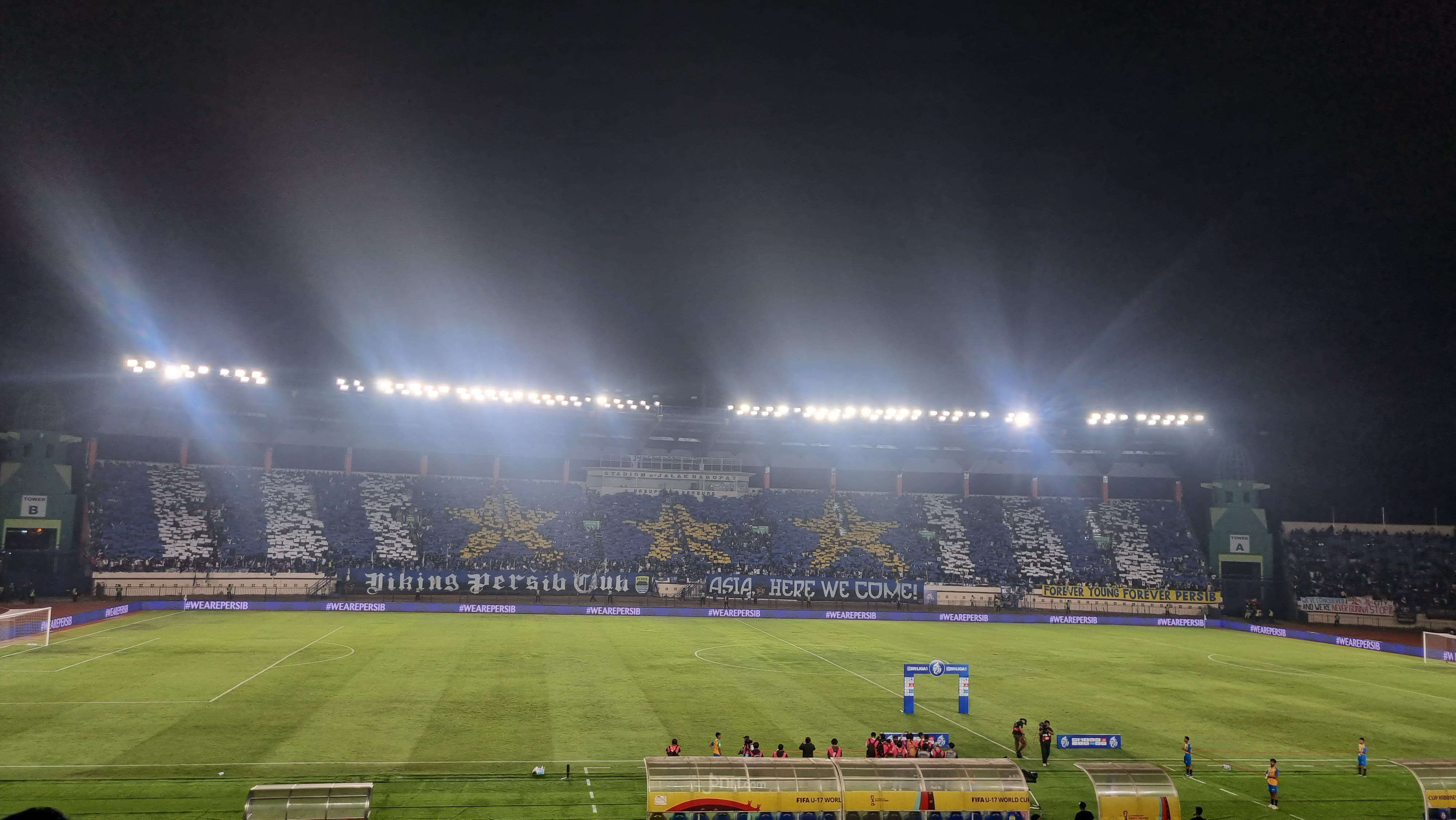 PSKC Cimahi dan Persib Bandung Berbagi Penggunaan Stadion Si Jalak harupat Bandung