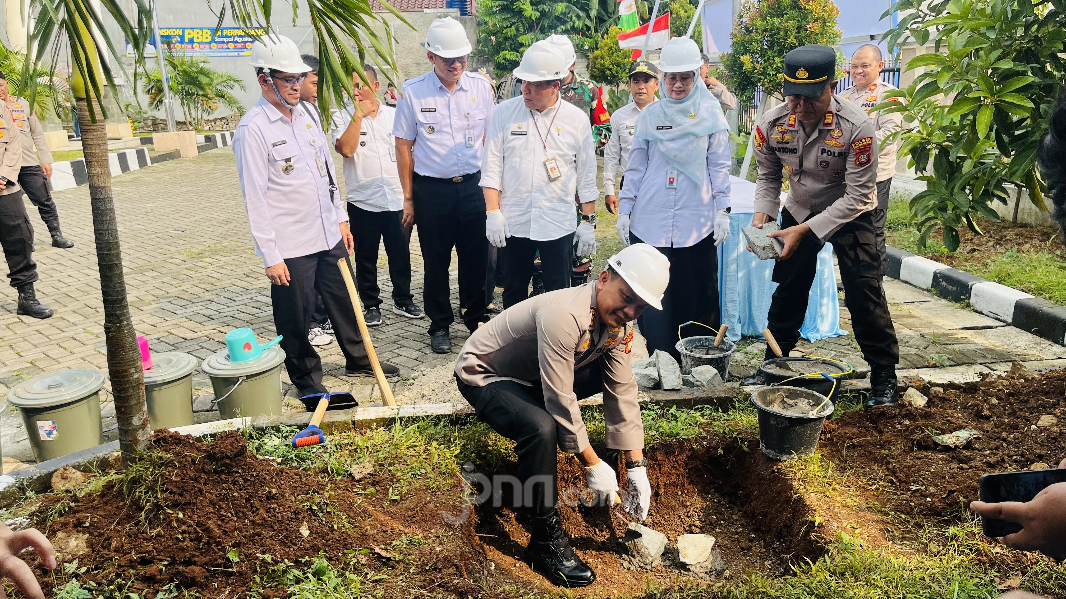 Polres Depok Bangun SPPG, Beroperasi Bulan Depan Hingga Sedikan 3.500 Porsi MBG Per Hari