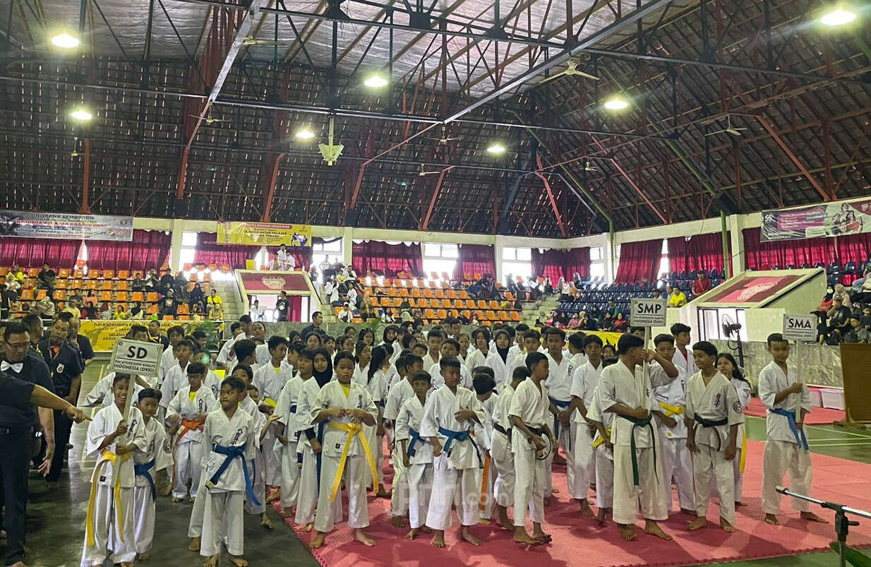 DKKI Gelar Kejuaraan Karate Pelajar di Semarang, Menjaring Atlet Potensial Menuju Kancah Nasional